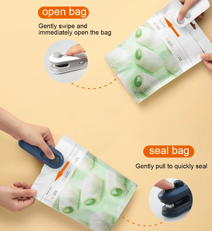 الة غلق الاكياس الحرارية ثنائية الاستعمال سريعة الشحن